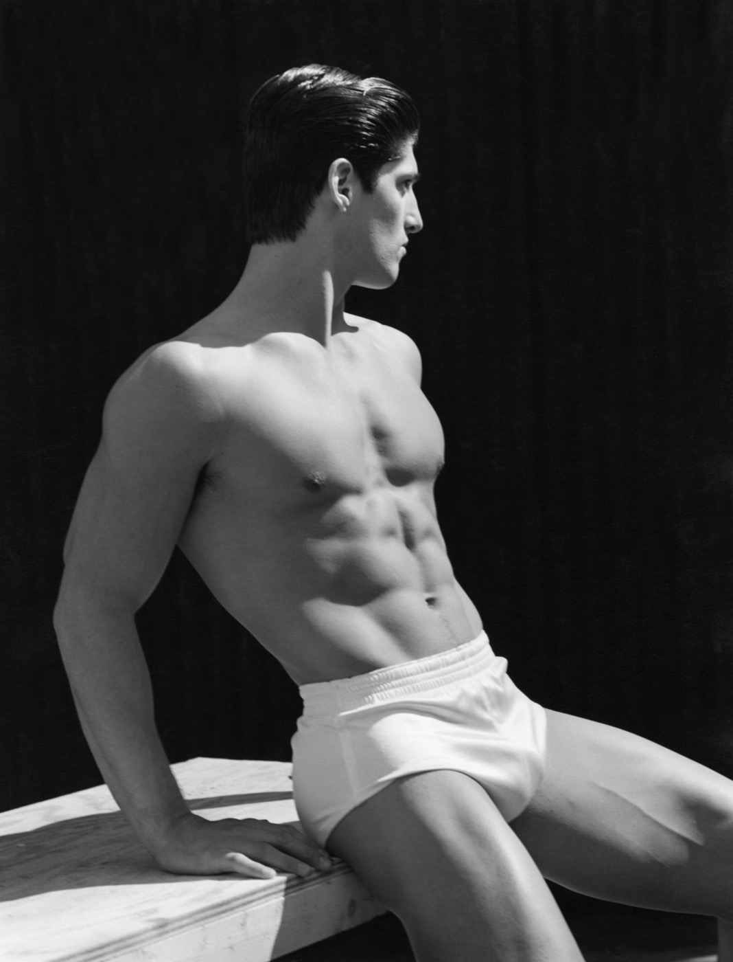 Tony Ward on the roof, NYC