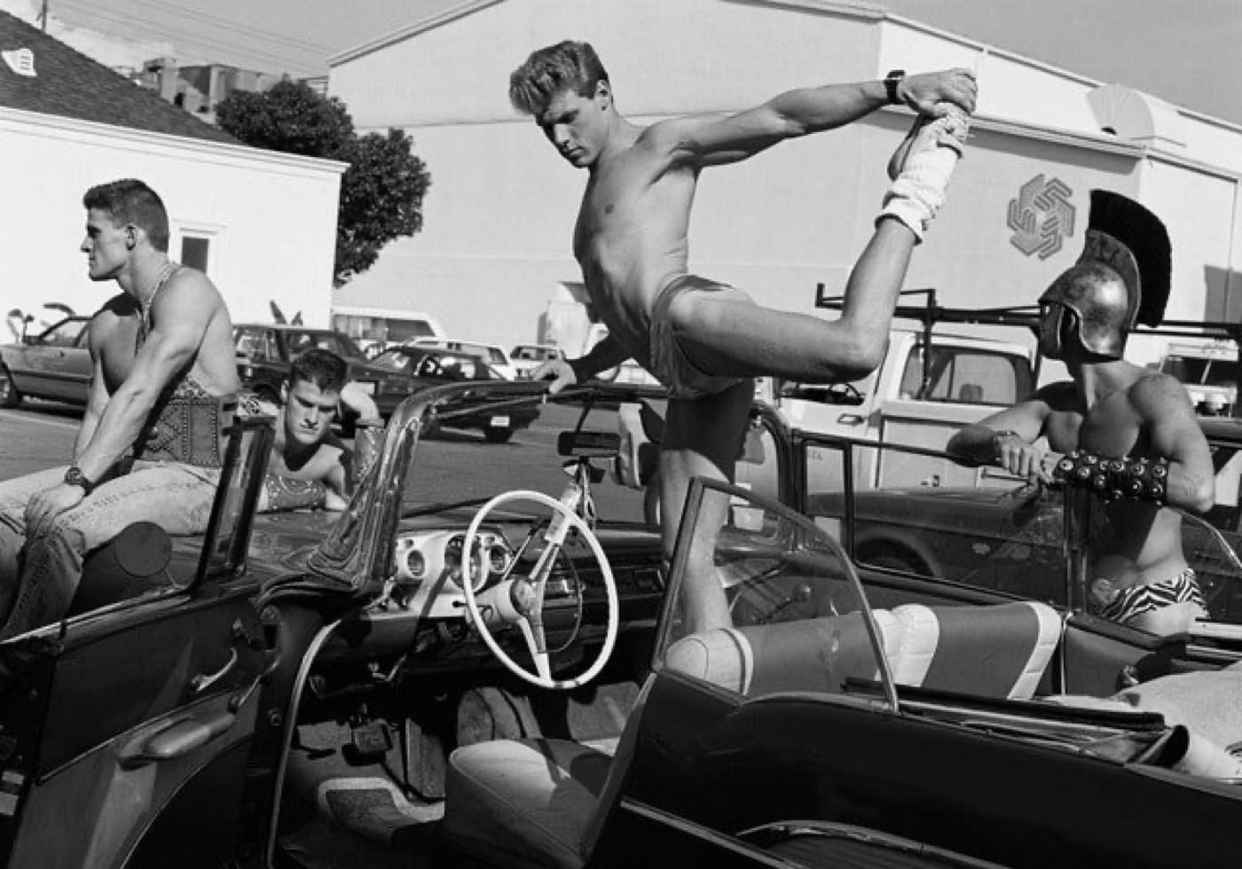 Extras at Zoetrope Studios, Hollywood, California
