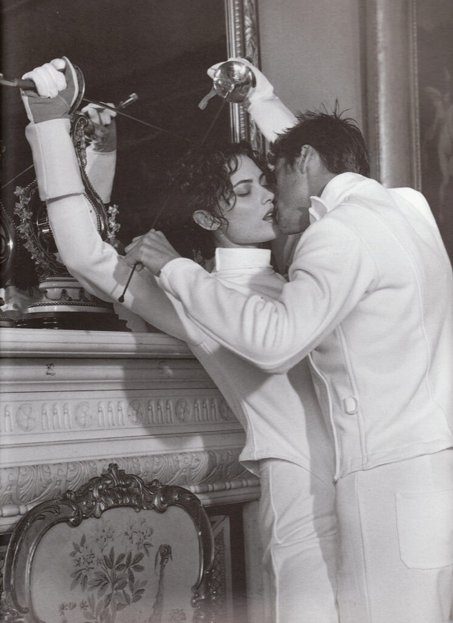 Shalom Harlow & Marc Vanderloo