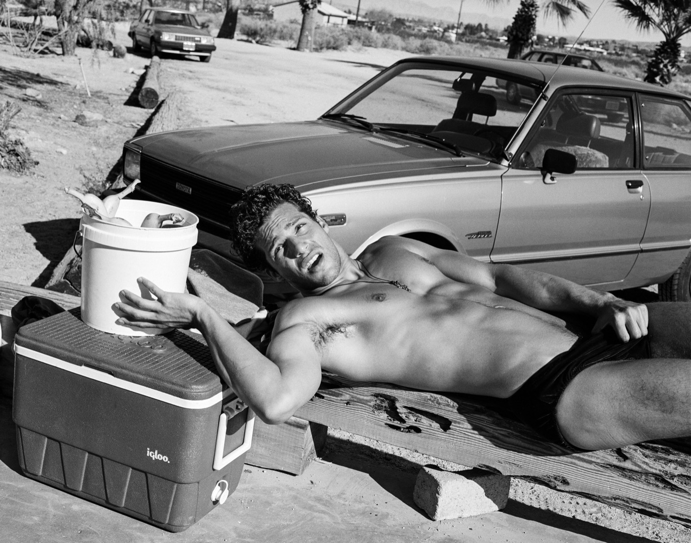 Dave at 29 Palms Parking Lot, California