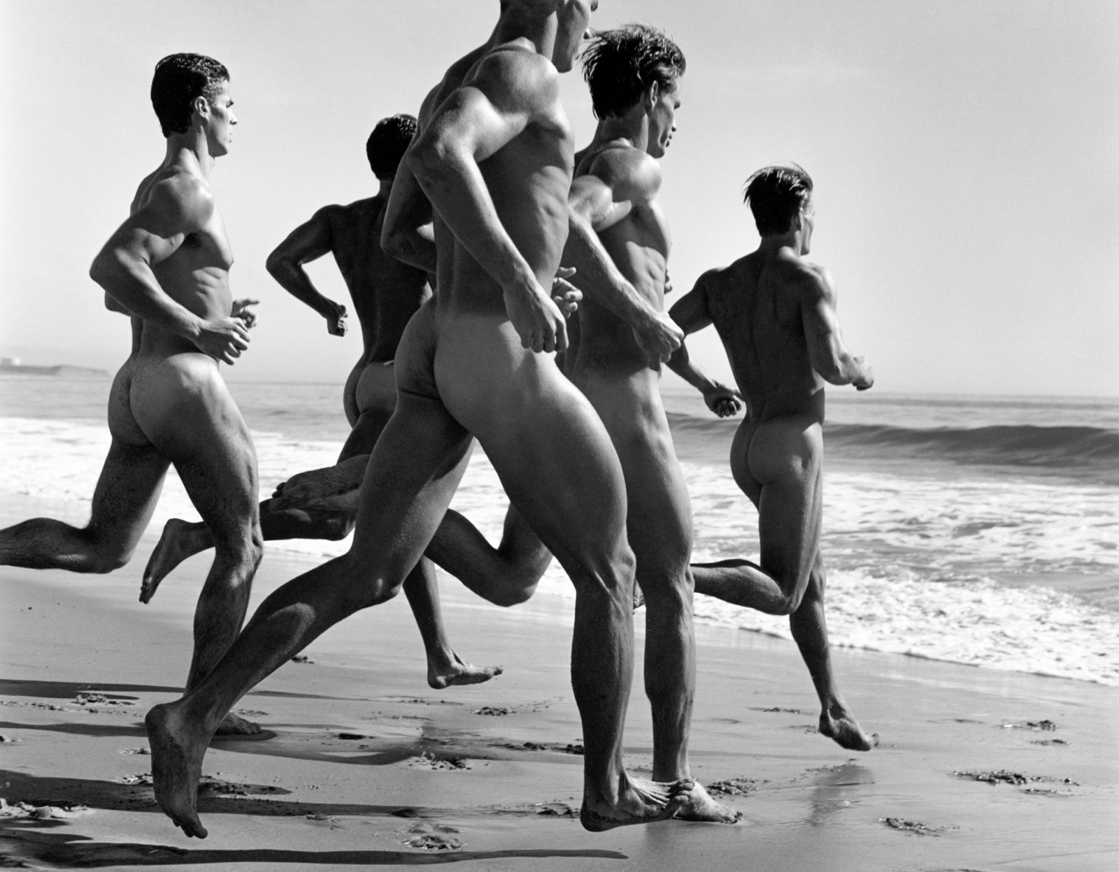 Running at Point Conception, California