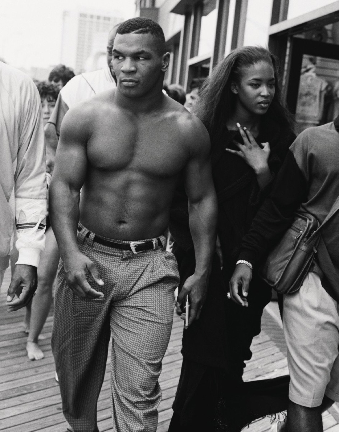 Mike Tyson and Naomi Campbell, Atlantic City, NJ