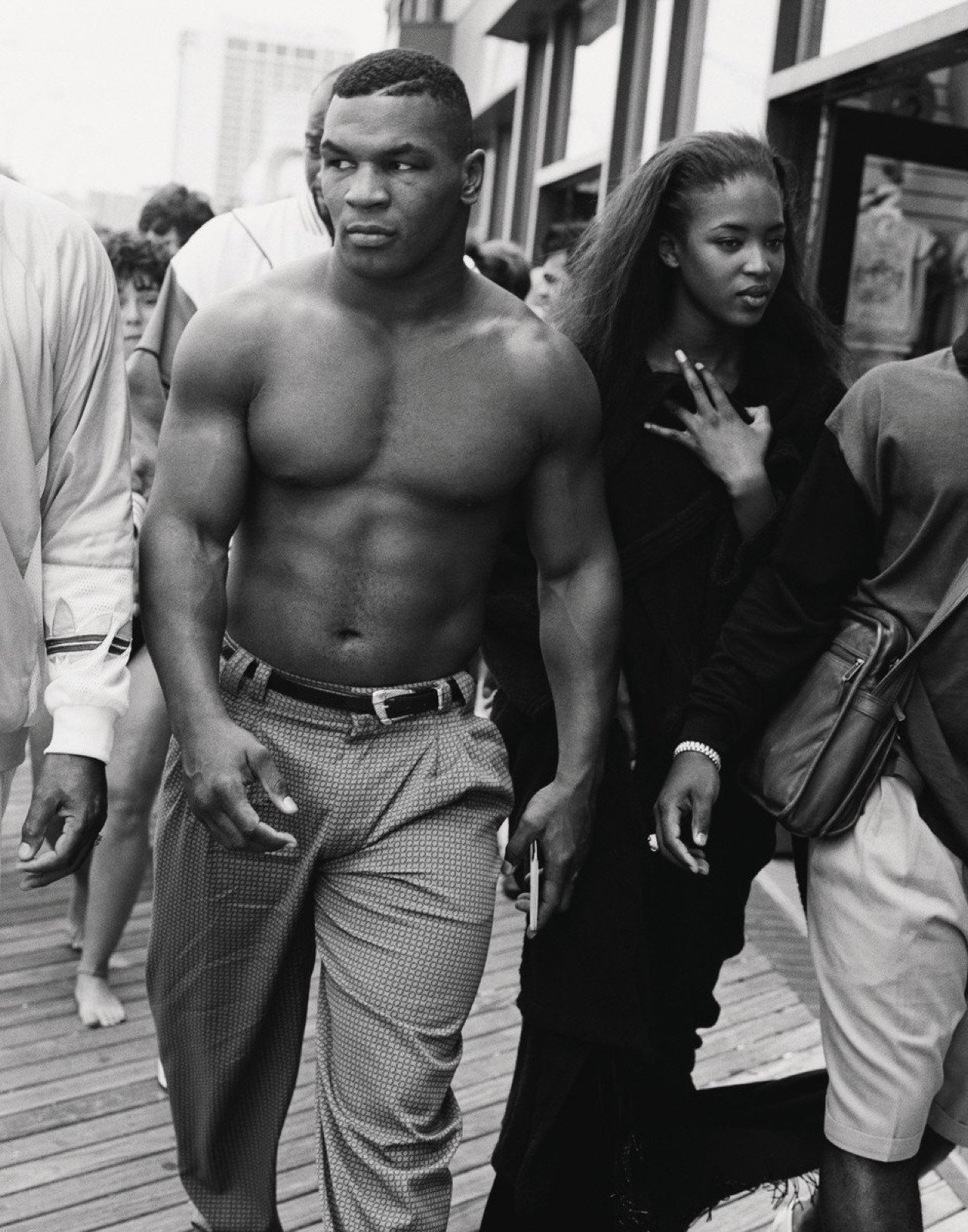 Mike Tyson and Naomi Campbell, Atlantic City, NJ