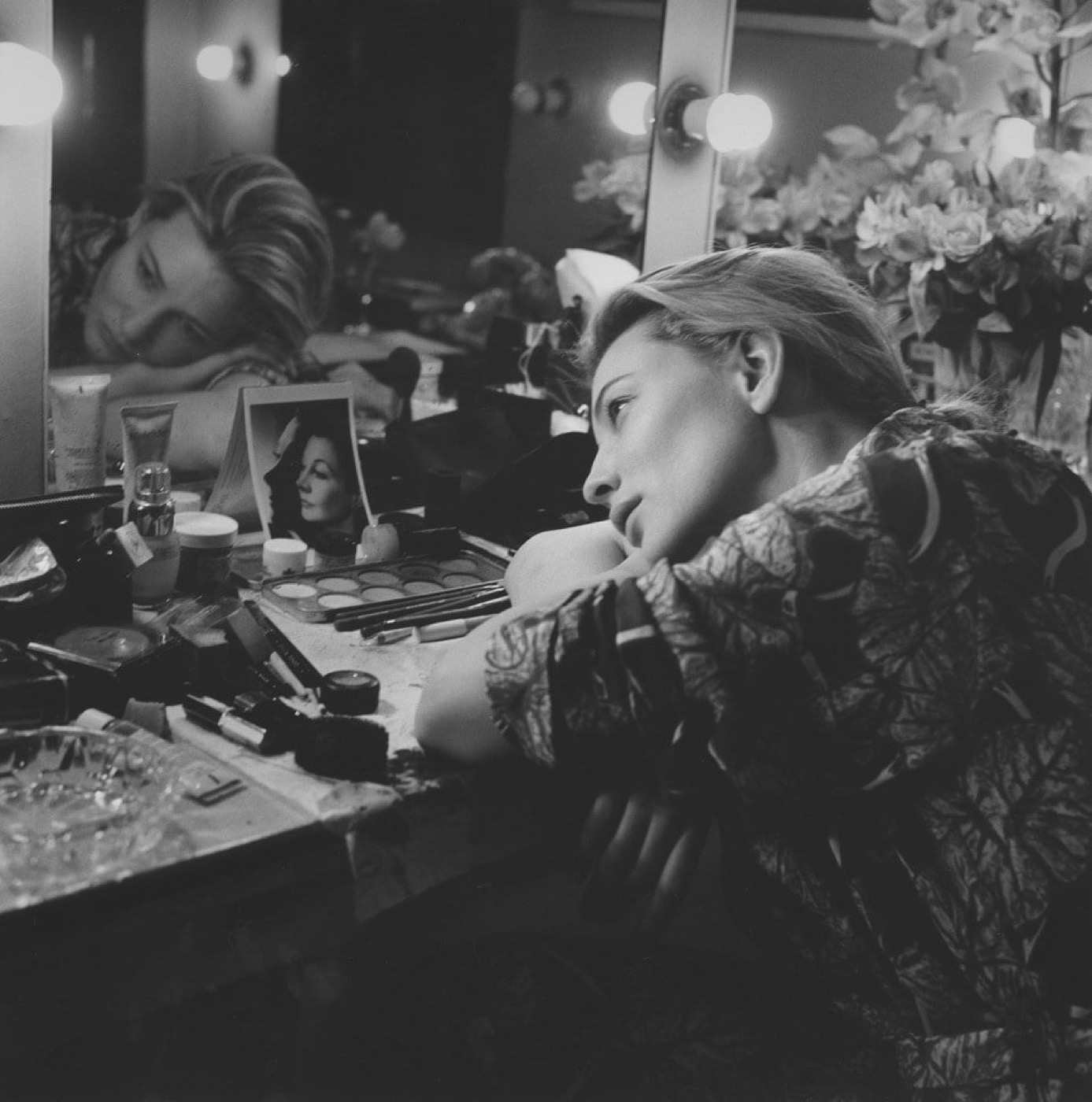Cate Blanchett, Backstage, West End, London