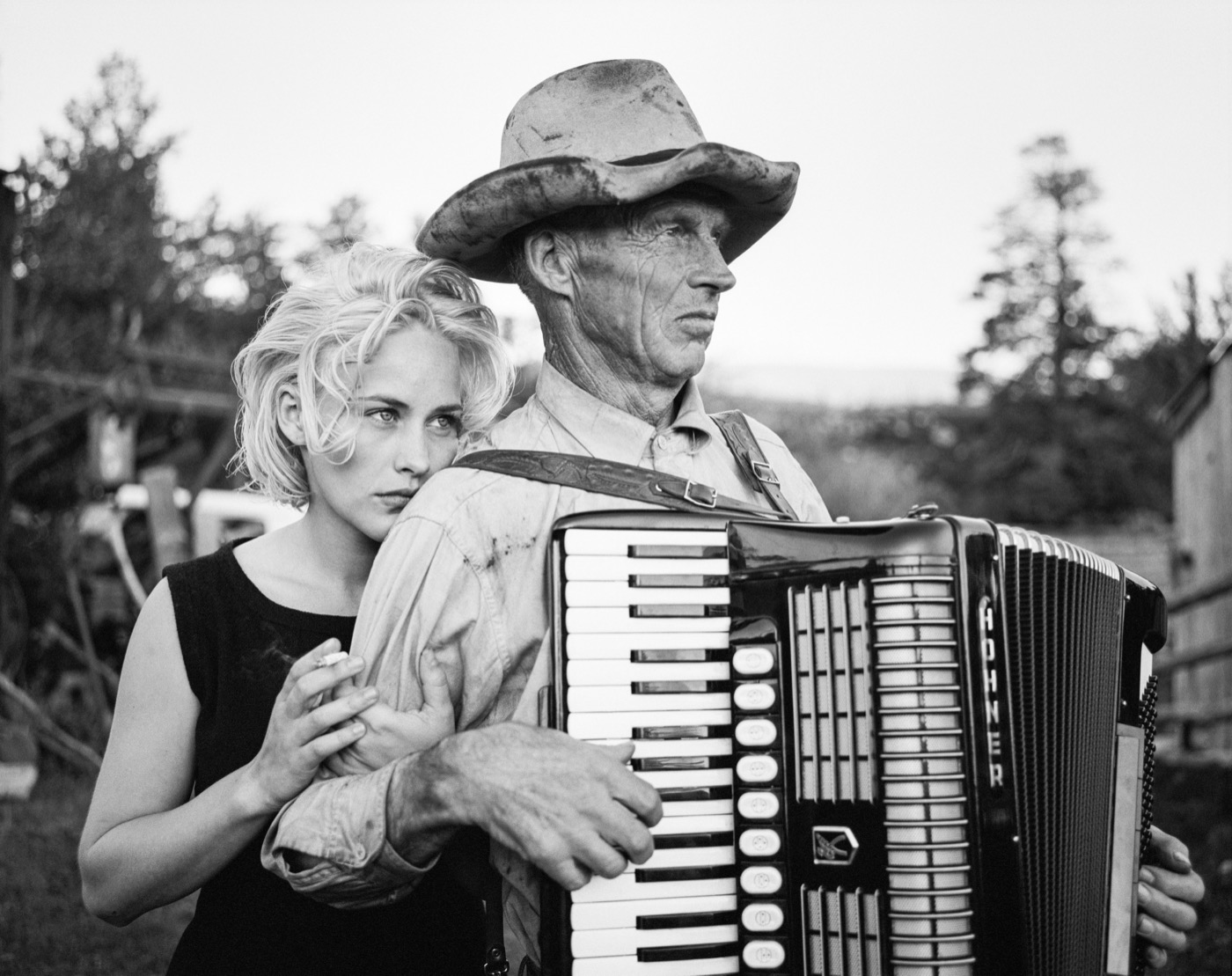 Patricia Arquette and John Holland, McLeod, MT