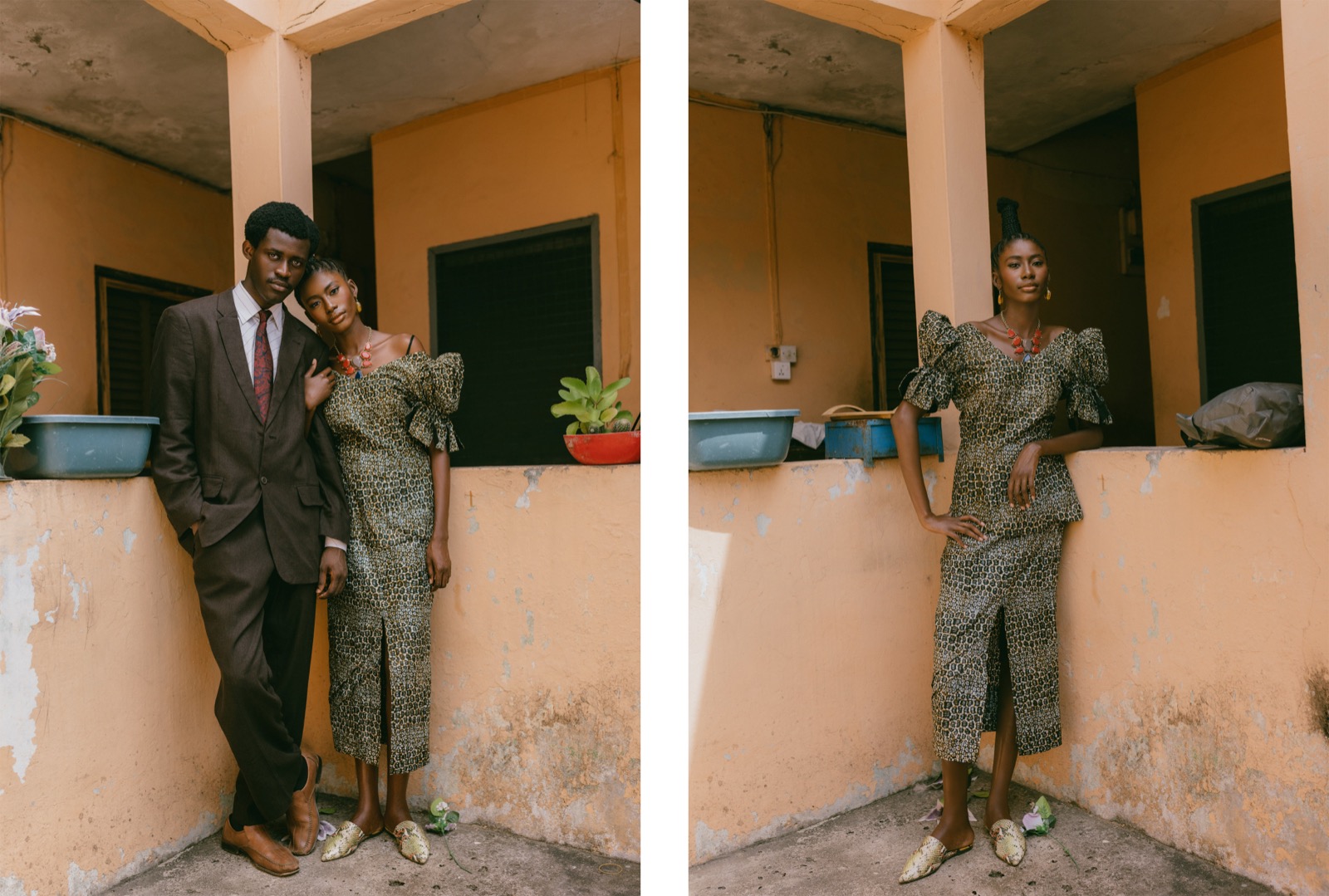 Till Death Do Us Part (Diptych), Accra, Ghana