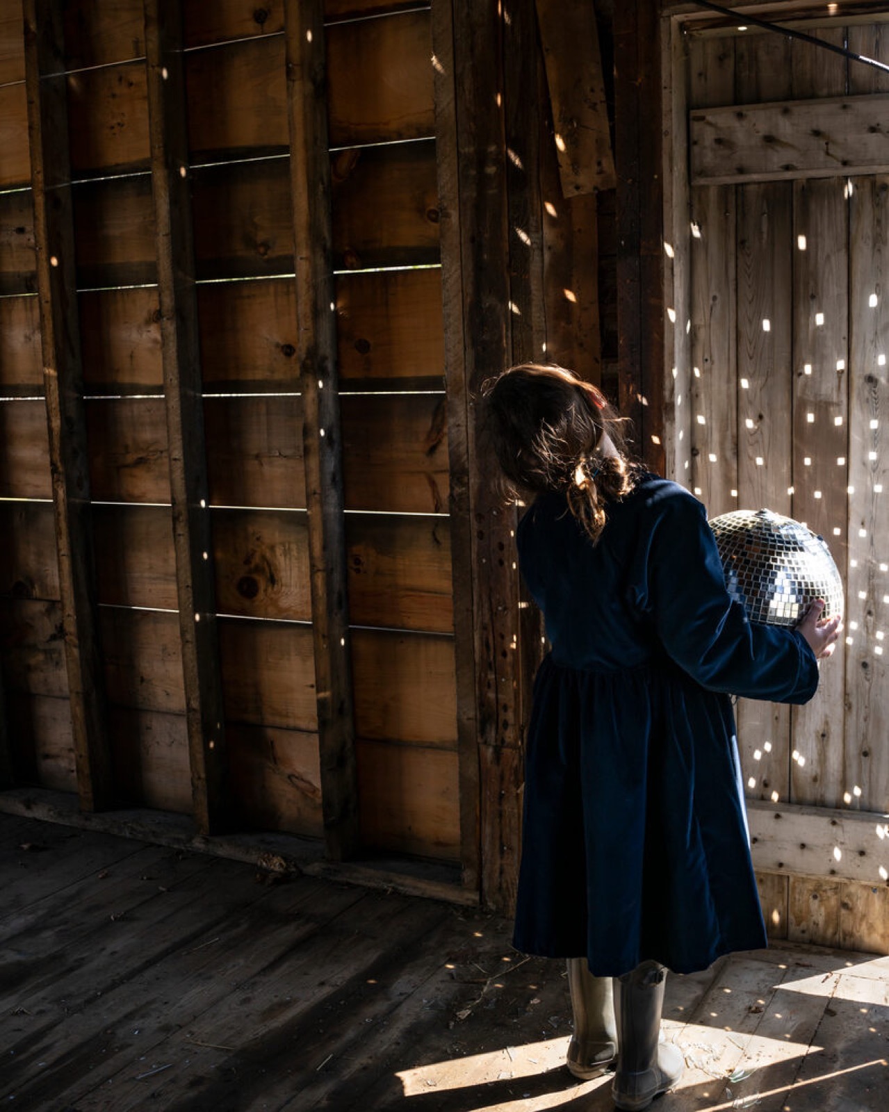 Scout & The Disco Ball, Rockport, Maine