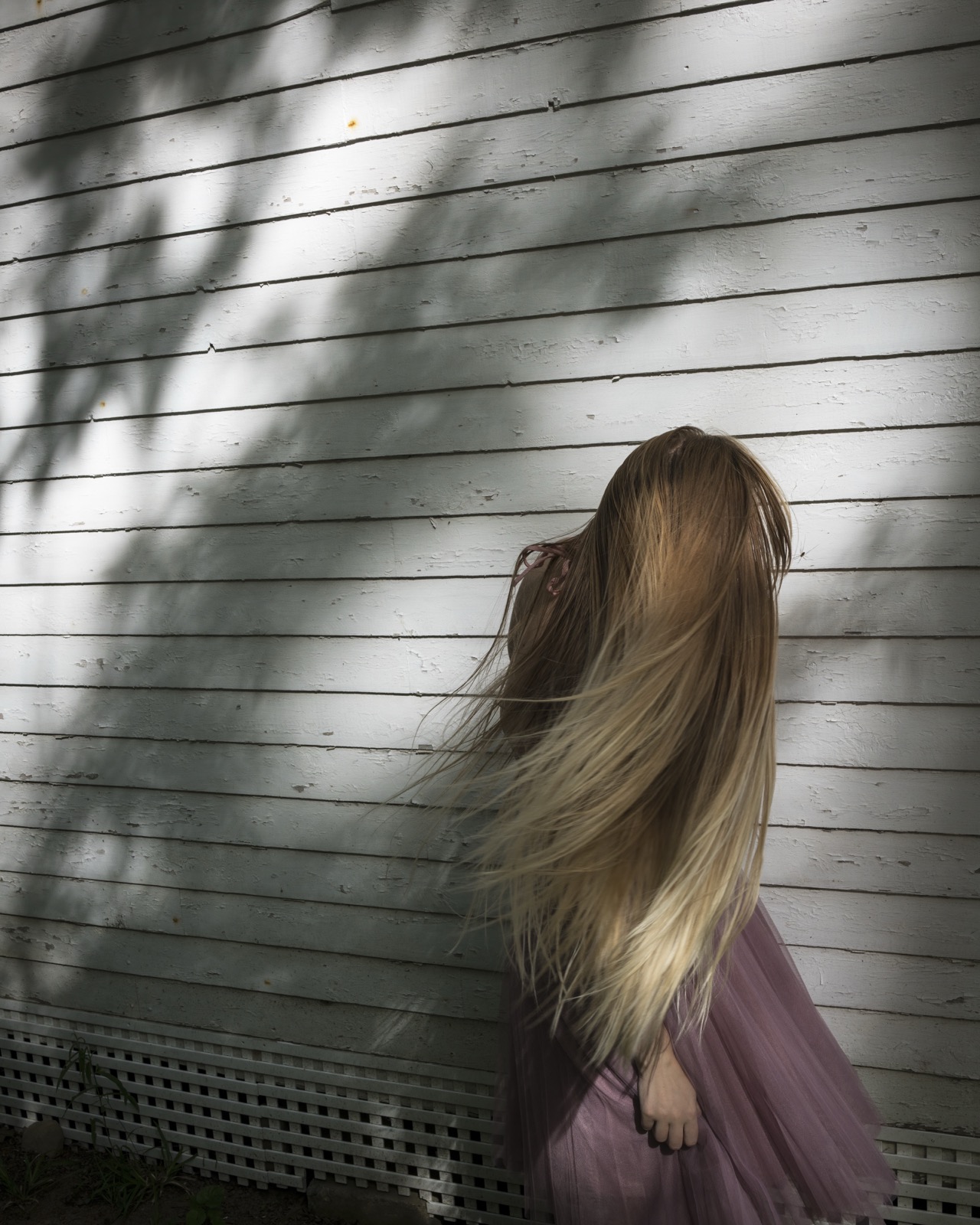 Hair in Sunlight, Rockport, Maine