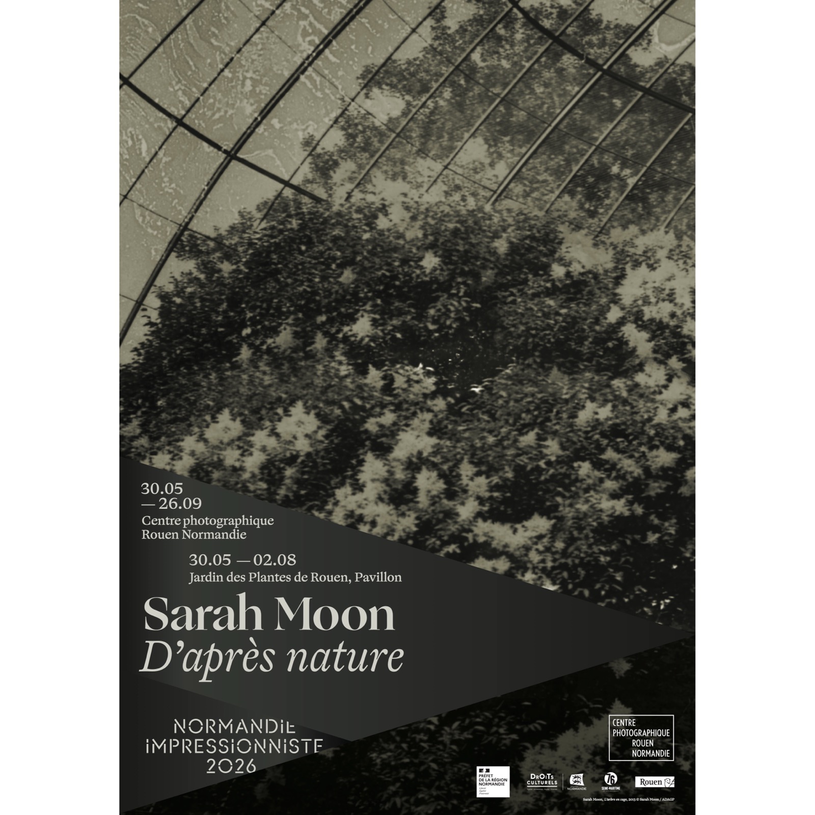 Sarah Moon at Centre Photographique Rouen Normandie: D' Après Nature / From Life