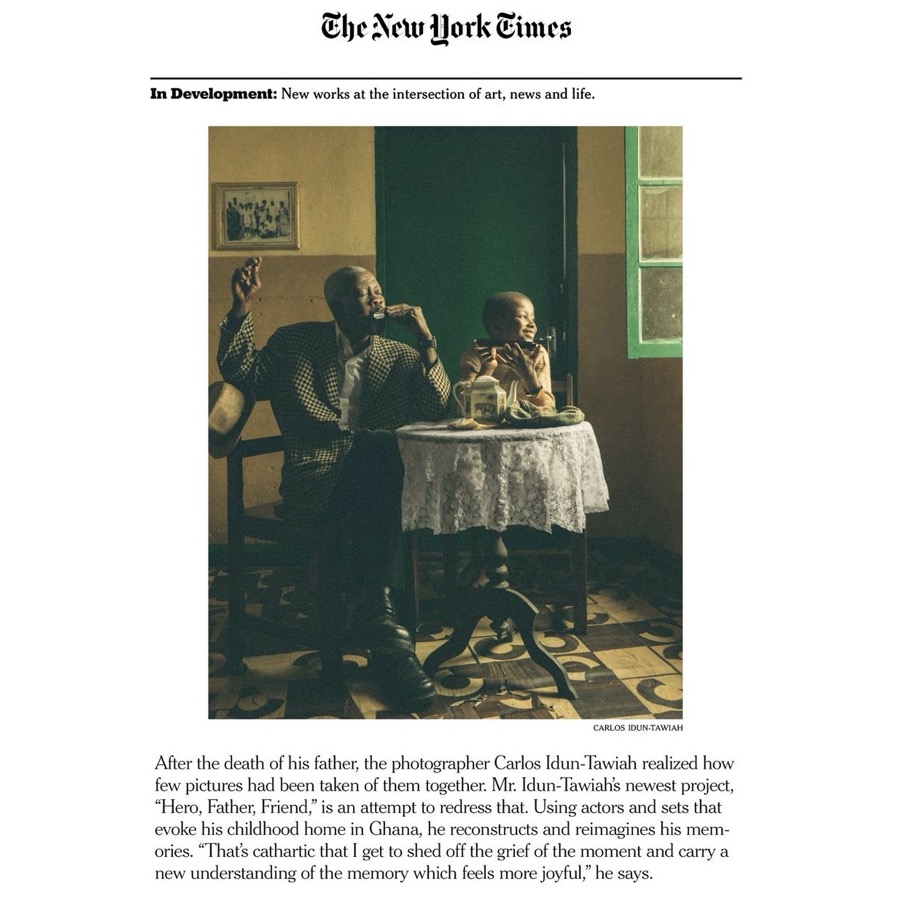 Carlos Idun-Tawiah reimagines his Childhood Memories