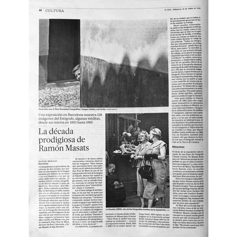 The prodigious decade of photographer Ramón Masats