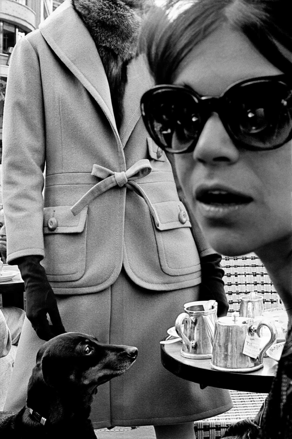 High Fashion with Carol Lobravico at Café de Flore, Paris, for Harper's Bazaar