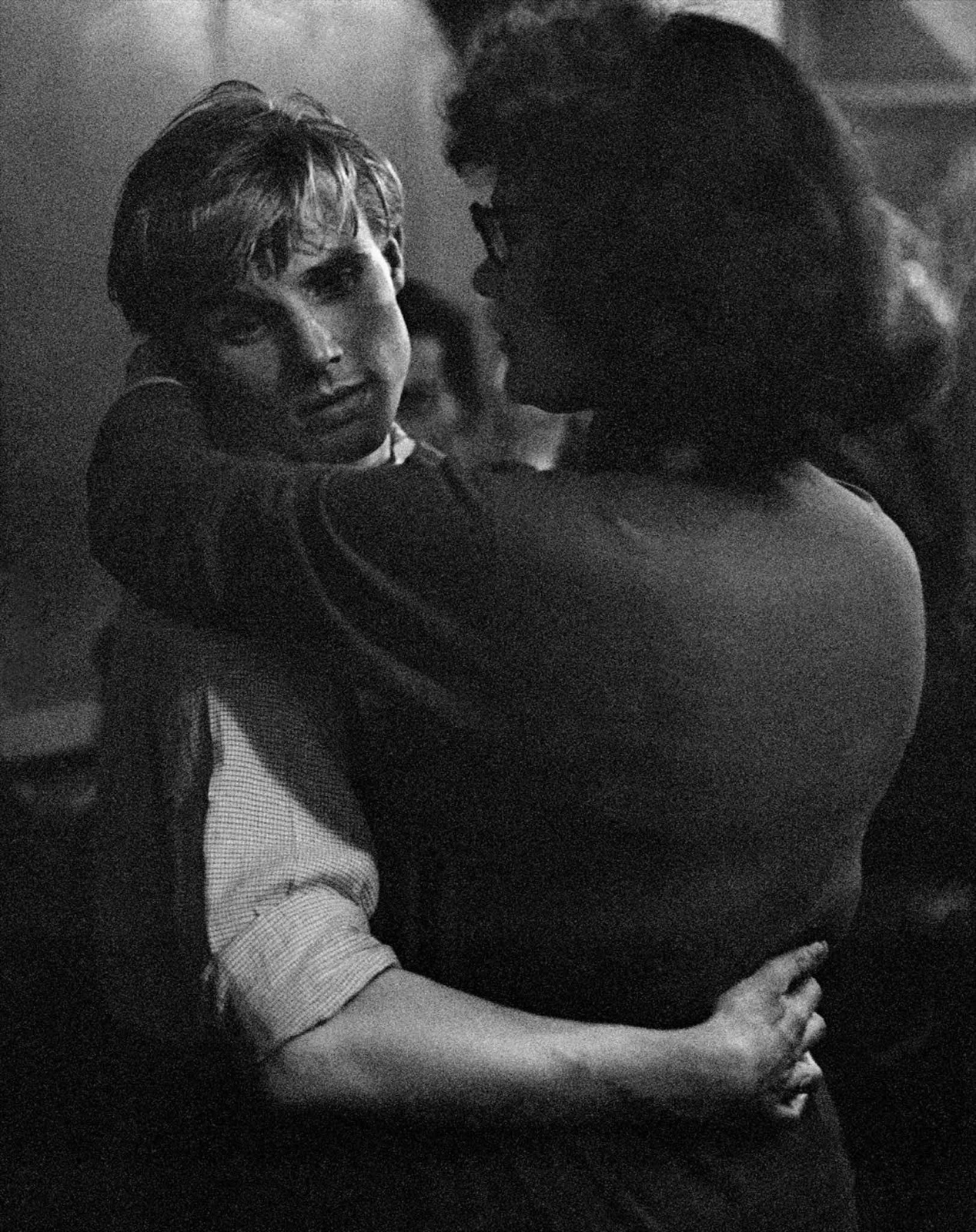 Dancing couple in Soho, London