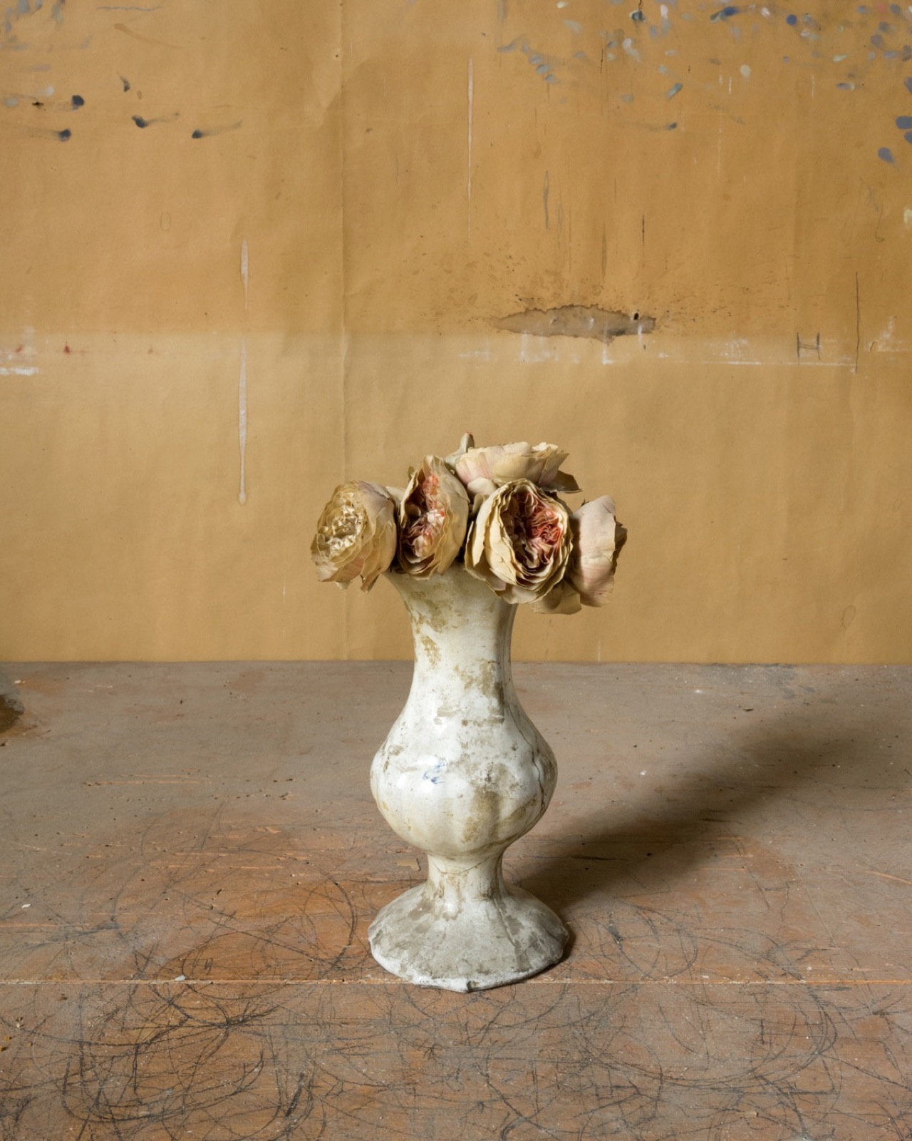 Morandi's Objects, Flowers in Vase
