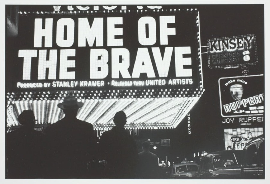 Times Square USA, (Home of the Brave)