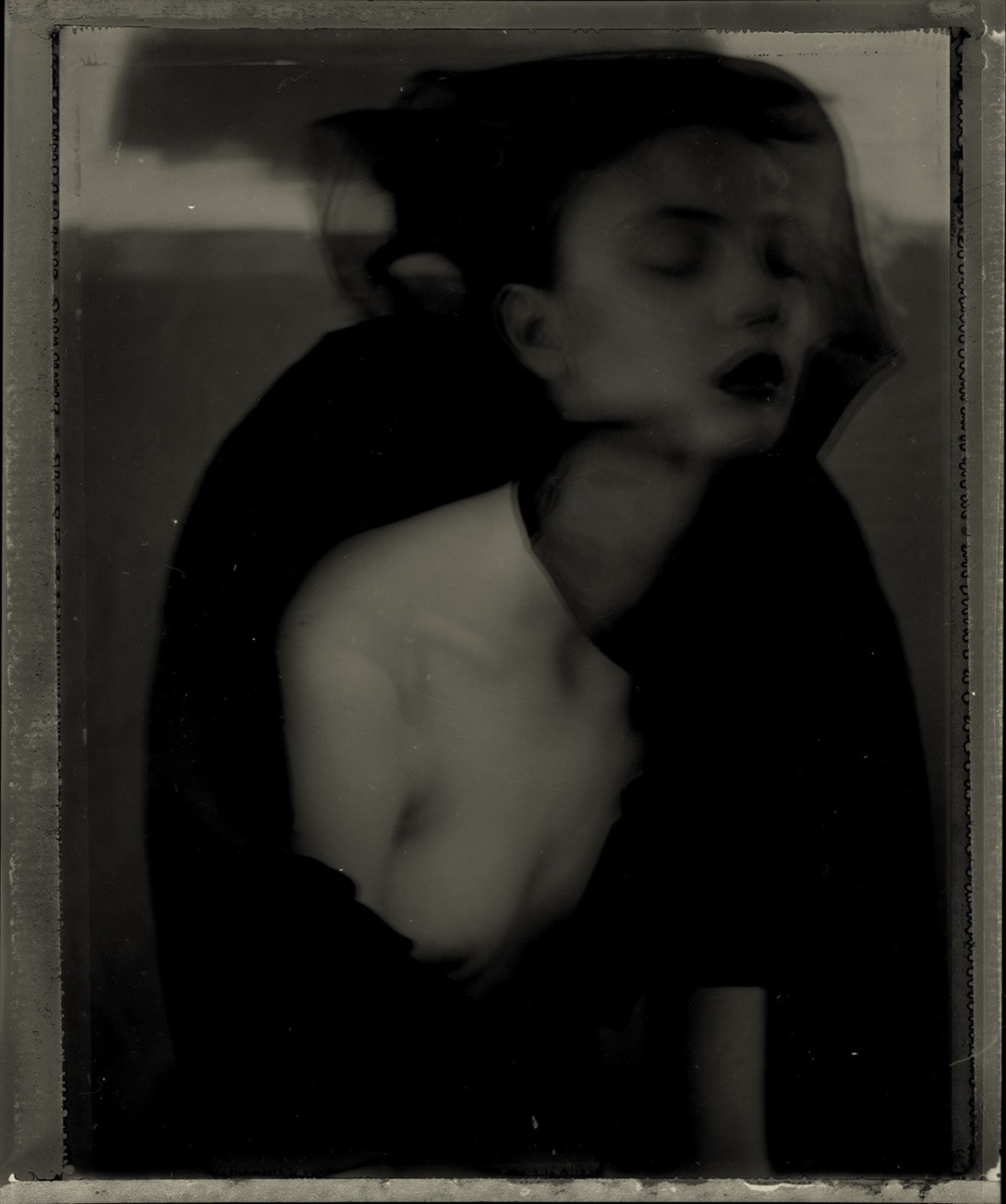 Femme voilée II, (Les yeux fermés)