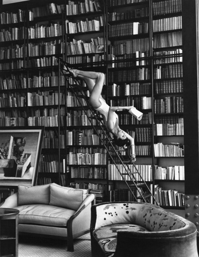 Bookcase, Linda Evangelista