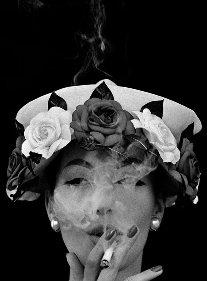 Hat and Five Roses, Paris (Vogue)